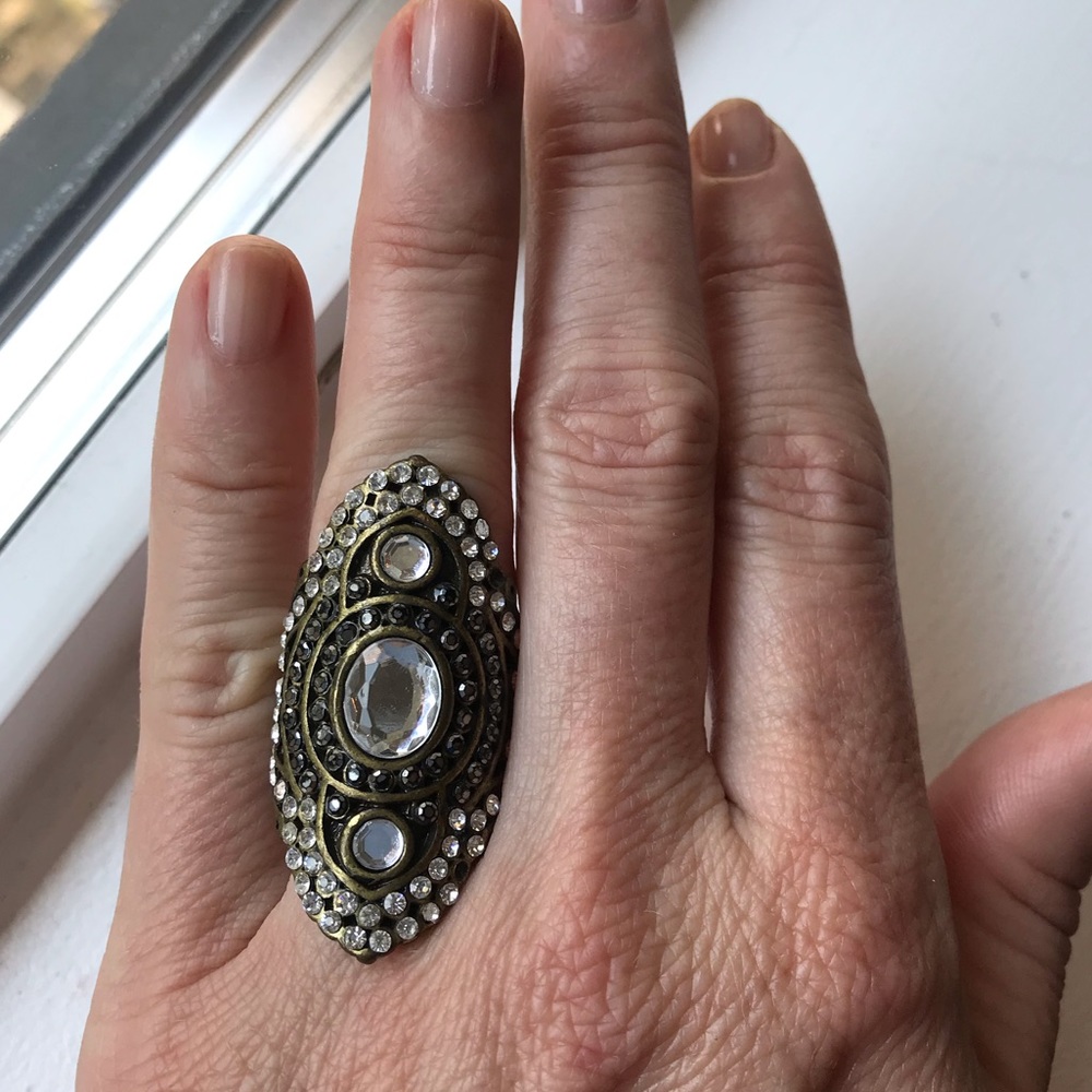 Banana republic cocktail ring.